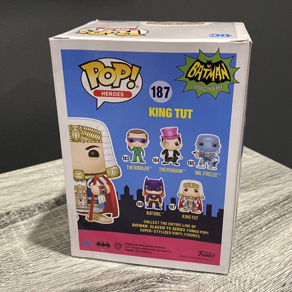 Funko Pop! Heroes | Batman Classic TV Series: King Tut (2017) - Vinyl Figure - Picture 3 of 14
